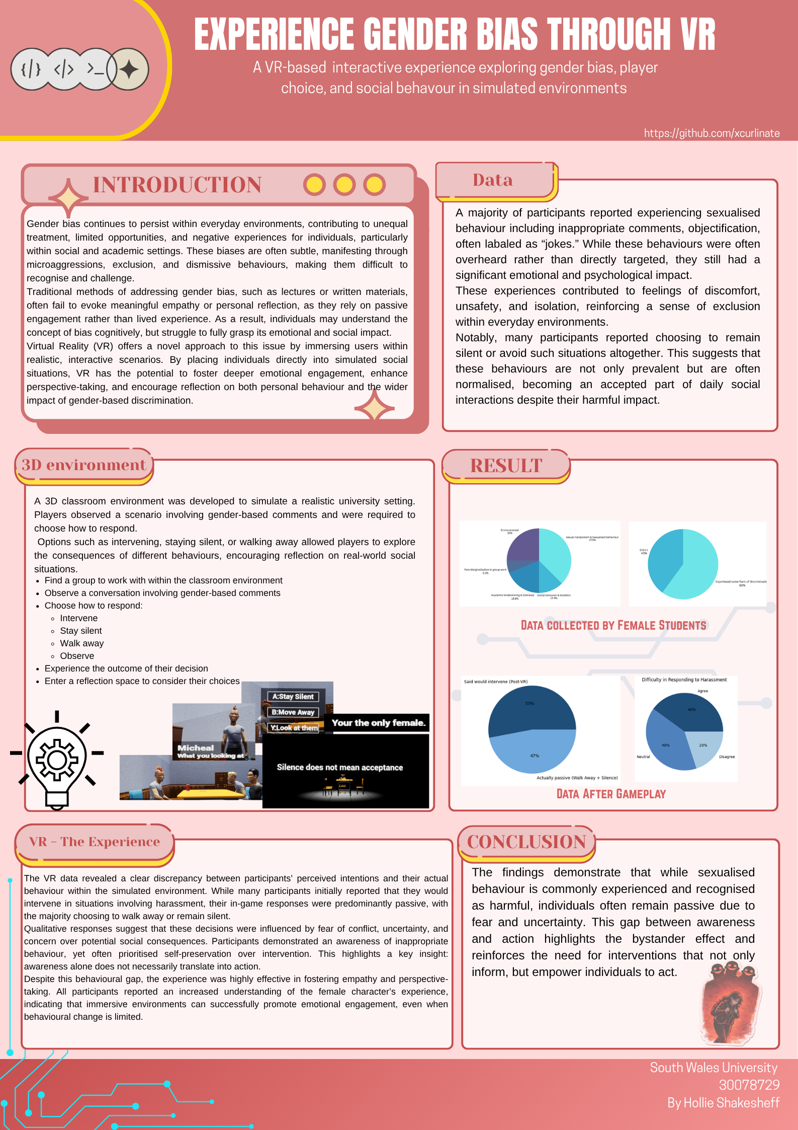 Final project research and development poster
